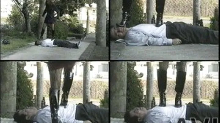 Man is lying in the streets, waiting for someone to walk over him - Part 2 (Faster Download - ))