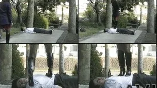 Man is lying in the streets, waiting for someone to walk over him - Full version (Faster Download - ))