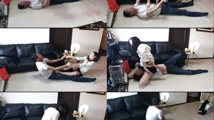 Beating Up Lazy Man - SQ-001 - Part 2