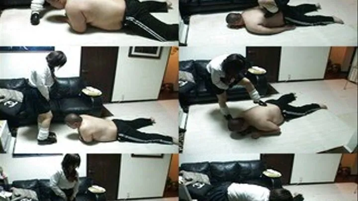 Young Schoolgirl Mistress Smothers Fat Slave With Food - LS-001 - Part 1 (Faster Download)
