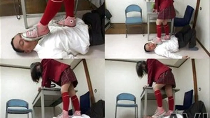 Teacher Trampled By Japanese Schoolgirl - Part 3 (Faster Download - ))