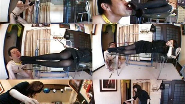 Lick My Feet Nicely Or Be Caned - SB-001 - Full version ( - AVI Format)