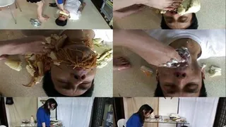 Smothered By Feet and Food - SS-028 - Part 2 ( - AVI Format)