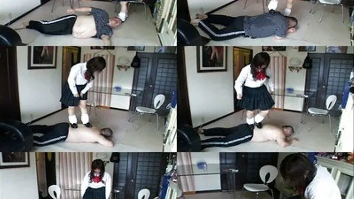 Pervert Captured & Punished By Schoolgirl - LS-001 - Part 4 ( - AVI Format)