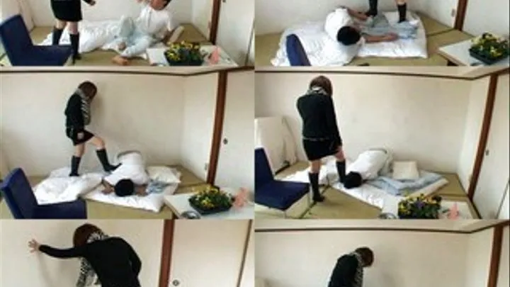 Lazy Old Man Suffers Nonstop Kicking - SS-039 - Part 3 (Faster Download - )