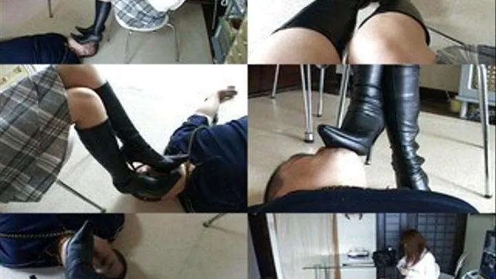 Schoolgirl's Boots Need Some Cleaning - WB-001 - Part 4 (Faster Download - )