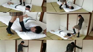 Tired Head Gets Painful Kicking - SS-033 - Part 2 ( - AVI Format)