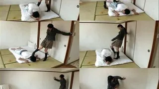 Tired Head Gets Painful Kicking - SS-033 - Part 3 (Faster Download - )