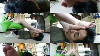 Human Foot Stool At Work - DP-001 - Part 3 (Faster Download - )