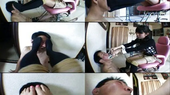 Gagged & Smothered By Stinky Feet!!! - CG-001 - Full version ( - AVI Format)