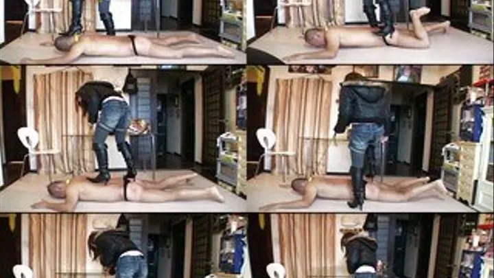 Walking On Useless Slave's Back!!! - HK-001 - Part 4 (Faster Download - )