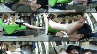 Slave's Face Turns Into Foot Stool - DP-001 - Part 2 ( - AVI Format)