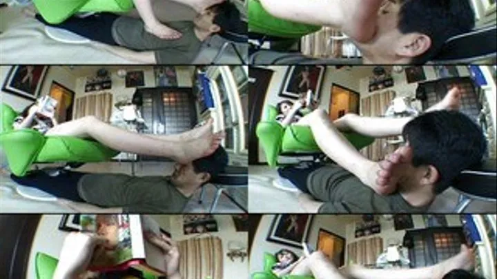 Slave's Face Turns Into Foot Stool - DP-001 - Part 1 (Faster Download - )