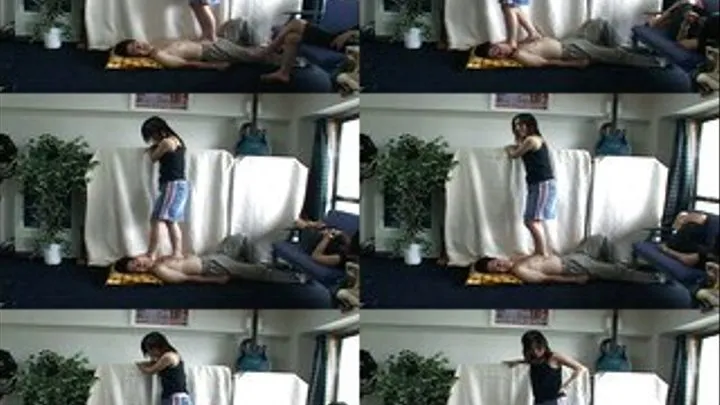 Cousins Take Turns Trampling on Professor Part 3 - FP-037 (Faster Download - )