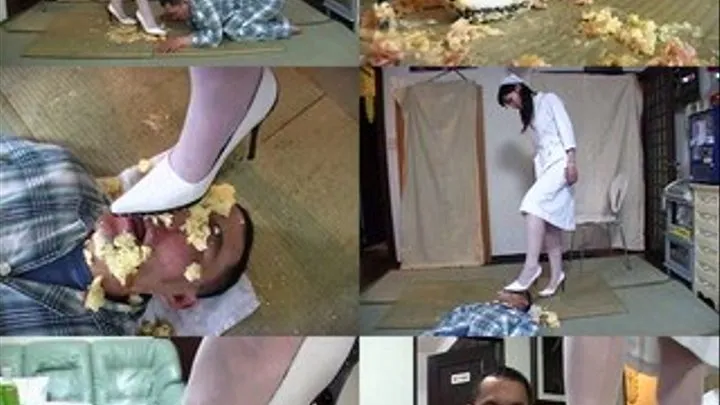 Nurse Feeds Patients with Food Crushed Under Her Shoes!