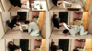 Disturb Her Meal Time & Be Punished - SS-037 - Part 3 (Faster Download)