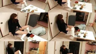 Disturb Her Meal Time & Be Punished - SS-037 - Full version