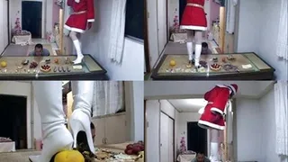 Mrs Santa Claus ruined man's Christmas dinner! - Full version ( - AVI Format)