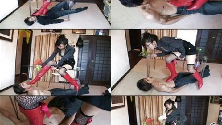 By High Heeled Red Boots - DQ-001 - Part 2