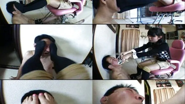 Gagged & Smothered By Stinky Feet!!! - CG-001 - Full version