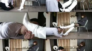 Man In Suit Worships Mistress' Boots - ES-001 - Part 3