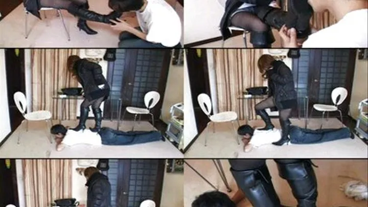 Trampling On A Slave's Back!!! - HQ-001 - Part 2