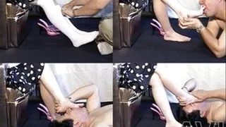 Maid got her feet smelled and worshipped by her own boss - Full version (Faster Download - ))