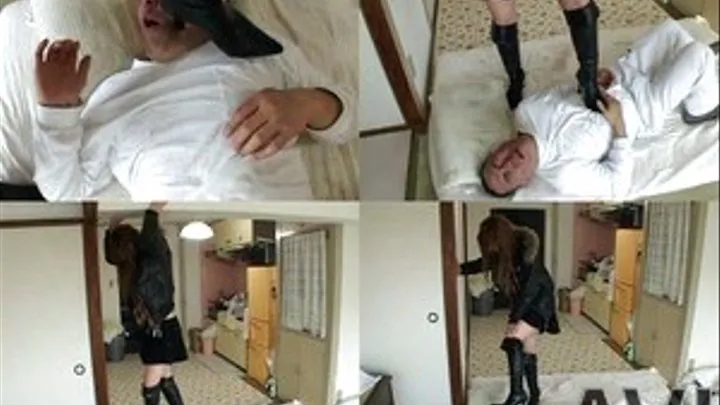 Sleepyhead gets totally beaten up by wicked domina! - Part 2 (Faster Download - ))