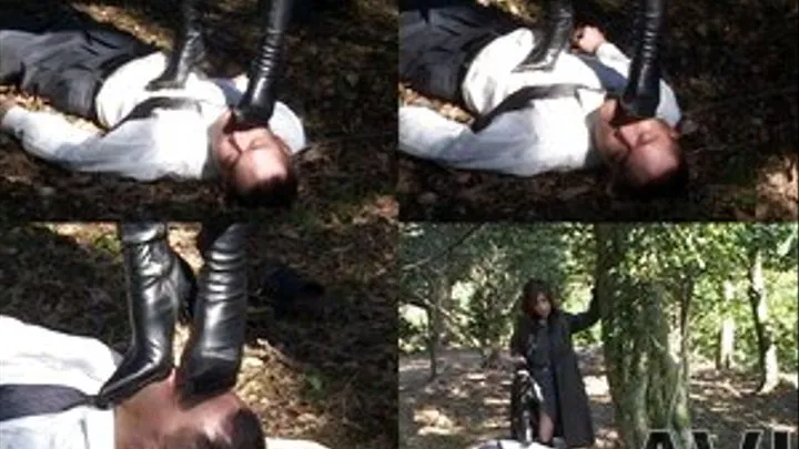 Dominated Outdoors By Her Boots - Part 1 (Faster Download - ))