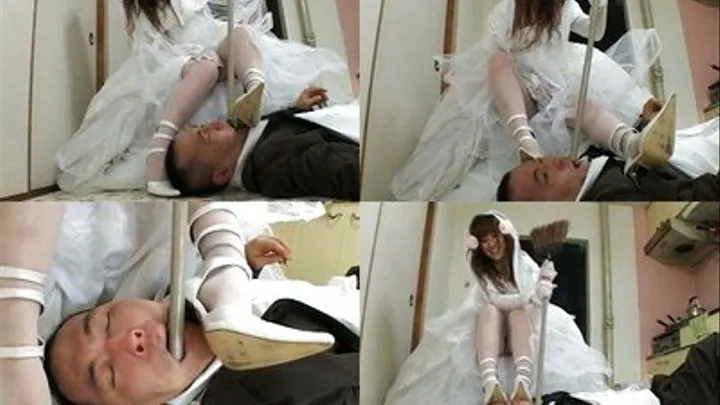 Bride Gags Worthless Husband With Broom - Part 3 ( - AVI Format)