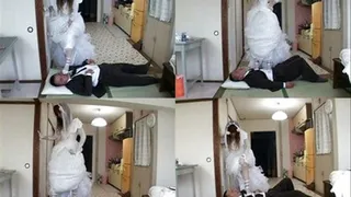 Bride Tramples Worthless Husband - Full version ( - AVI Format)