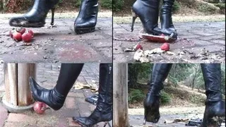 Crushed By Her Dominating Boots - Part 2 ( - AVI Format)