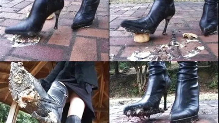 Crushed By Her Dominating Boots - Part 1 ( - AVI Format)