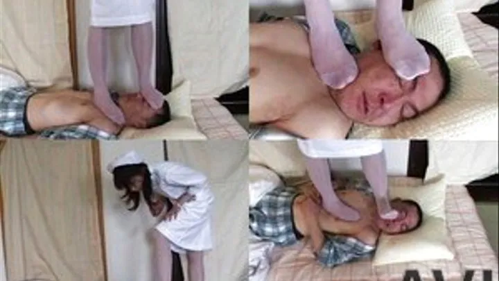 Nurse Tramples Patient In Stockinged Feet - Part 2 (Faster Download - ))