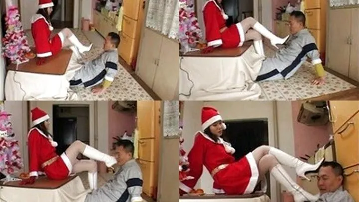 Santas Elf Disciplines Naughty Boy - Part 1 ( - AVI Format)