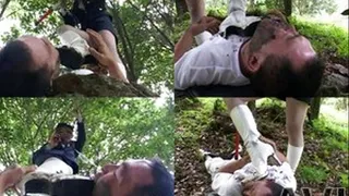 Policewoman Punishes Trespasser In The Woods! Swallow The Dirt On My Boot! - Part 2 (Faster Download - ))