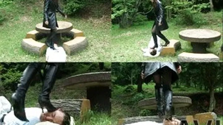 Keep My Boot Off The Grass! Slave Becomes A Human Carpet! - Full version (Faster Download - ))