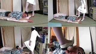 Domineering Nurse Hired To Get Lazy Sick Man Up His Bed! - Part 2 (Faster Download - ))