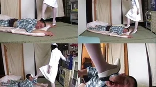 Domineering Nurse Hired To Get Lazy Sick Man Up His Bed! - Part 2 ( - AVI Format)