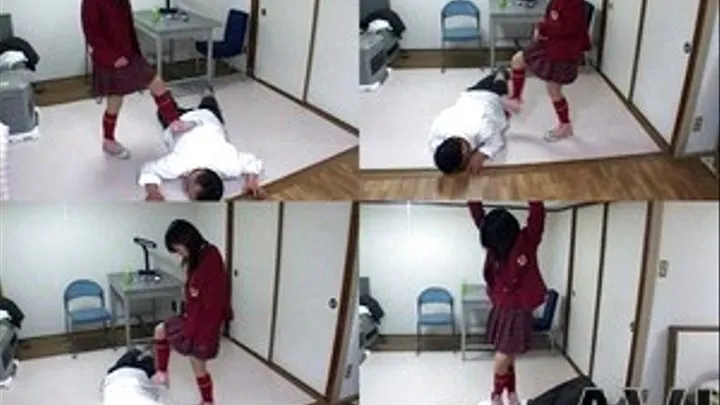 Maniac Head Master BEATEN Up By Schoolgirl! - Part 2 (Faster Download - ))