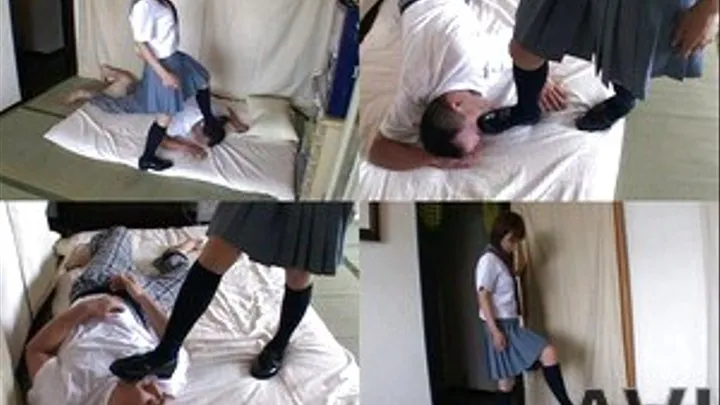 Schoolgirl Trample On Stepdad's Head! - Full version (Faster Download - ))