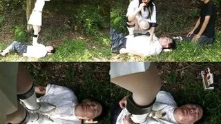 Domme Feeds Slave With Her Dirty Boots Outdoor! - Part 1 ( - AVI Format)