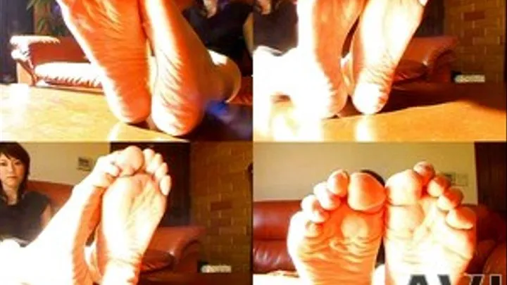 Mistress Loves To Play With Her Long Feet For Foot Fetish! - Part 2 (Faster Download - )