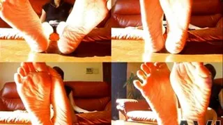 Mistress Loves To Play With Her Long Feet For Foot Fetish! - Part 1 (Faster Download - )