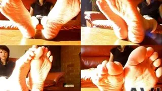 Mistress Loves To Play With Her Long Feet For Foot Fetish! - Full version (Faster Download - )