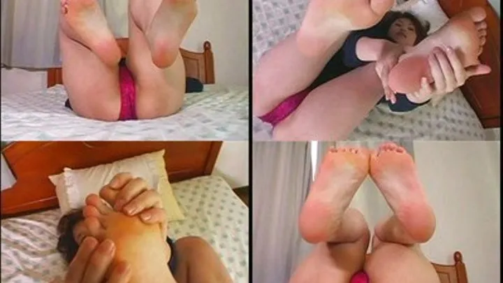 Mistress Reveals Her Purple Panty As She Brags Her Nice Feet! - Part 2 ( - AVI Format)