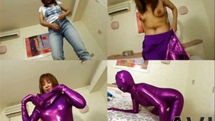 Vixen Strips Off Her Clothes! Wears Her Purple Latex Outfit! - Full version (Faster Download - )