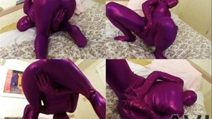 Mistress Satisfies Herself By Masturbating While Wearing A Latex Costume - Full version (Faster Download - )