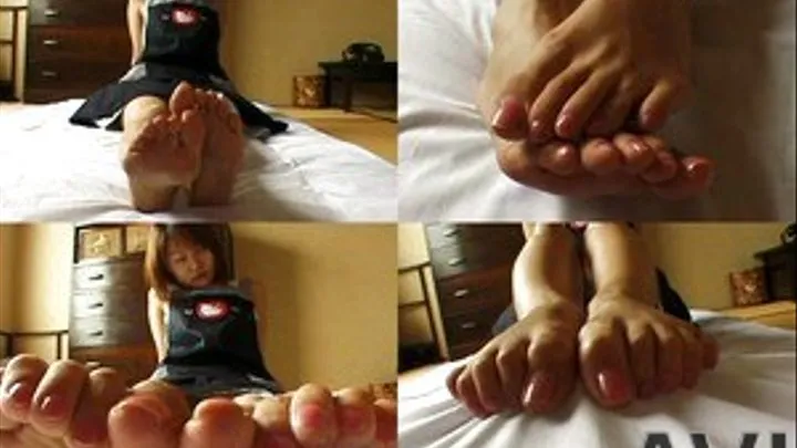 Mistress Boasts Her Toenail Polish As She Uses Them To Play Ball! - Part 1 (Faster Download - )