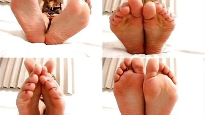 Cute Mistress Enjoys Showing Off Her Feet For Foot Fetish! - Part 1 ( - AVI Format)